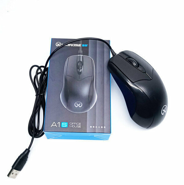 Wired Optical Mouse - Magic Storm A1S USB square port