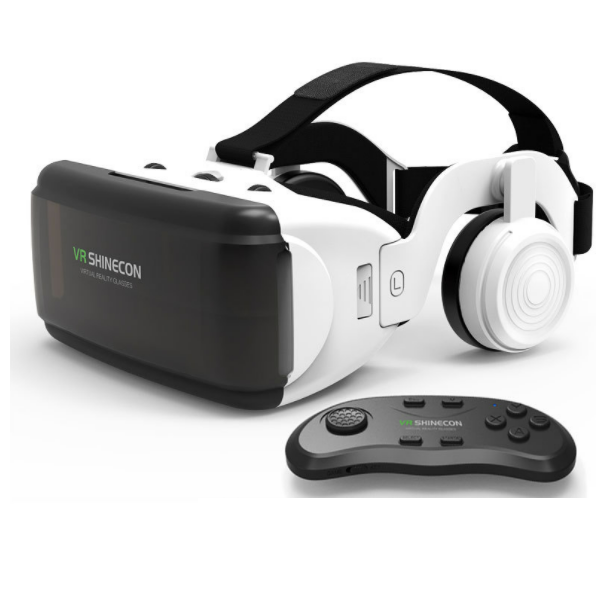 激抵VR 3d眼鏡 (7代耳機版+B01遙控手柄)