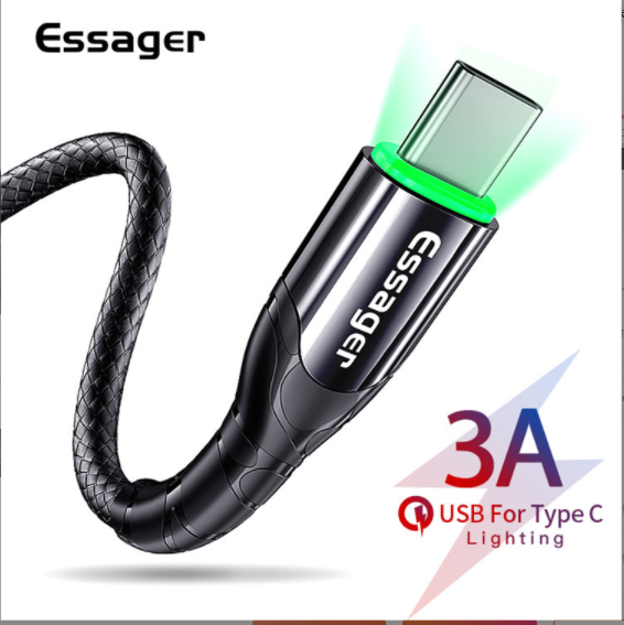 Micro Data Cable, 3a Fast Charging Cable(Black, 0.5M)