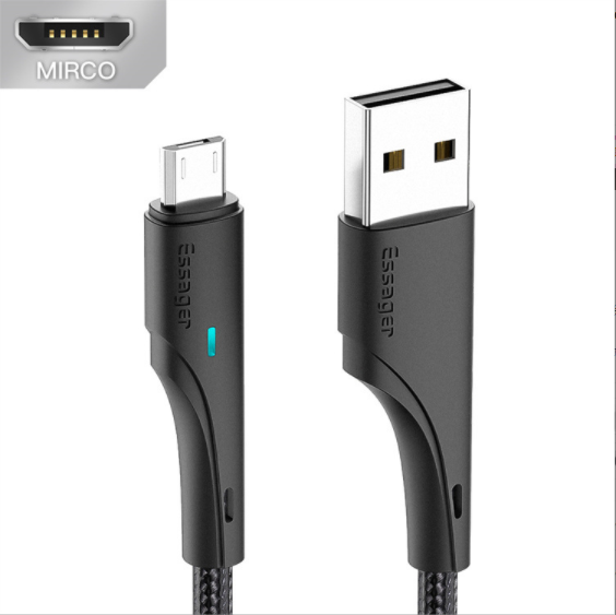新款3a快充數據線適用於Micro（黑色0.25M）