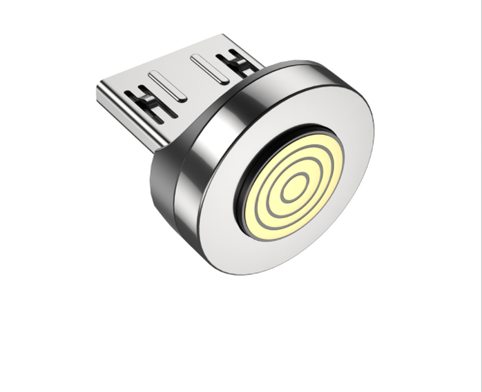Charging cable strong magnetic blind suction plug for Micro (round base seven pins)
