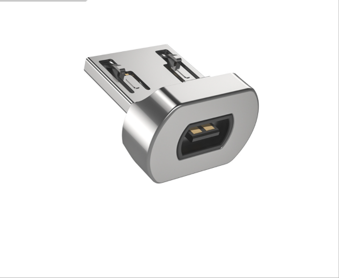 Charging cable strong magnetic blind suction plug for Micro (square base 2pin)