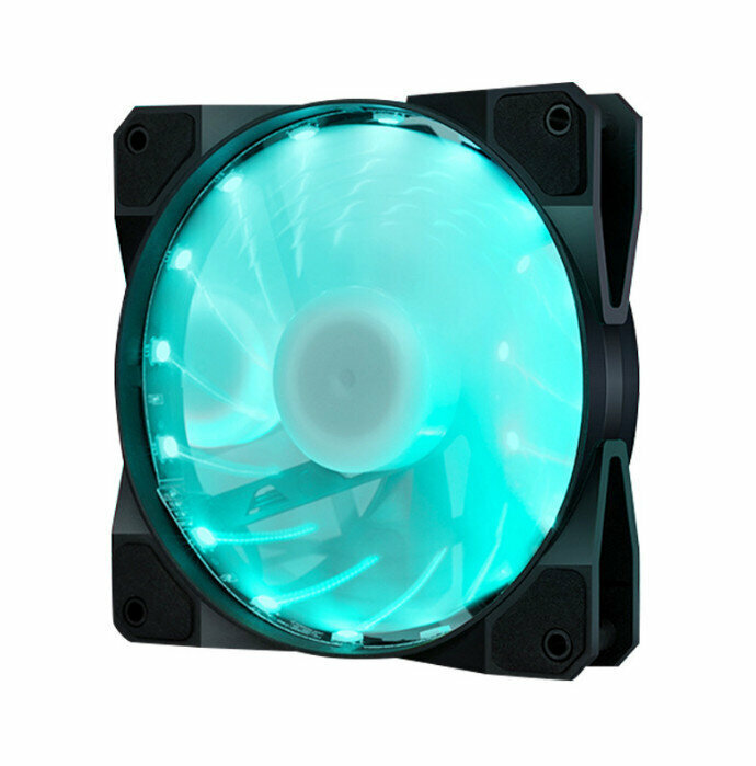 Computer Case Radiator RGB Optical Case Fan Phantom Radiator (Ice Blue (Small 3pin + Large 4pin))