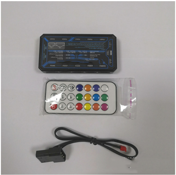 Computer Case Fan Hub RGB Fan 6P Interface Universal Controller (RGB Controller)