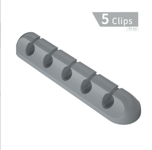 Cable storage cable manager (gray 5 grids)