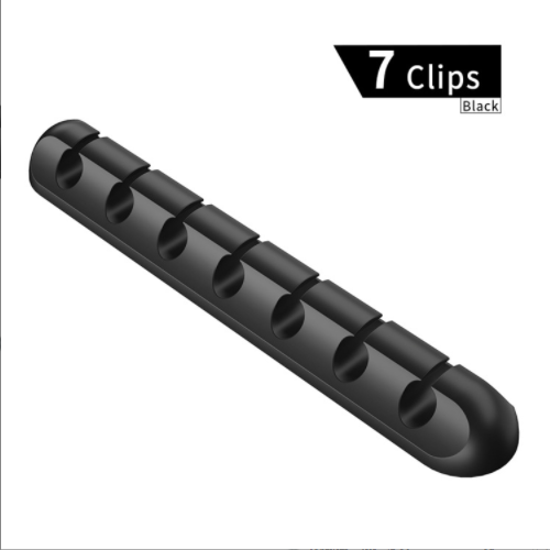 Cable storage cable manager (black 7 bars)
