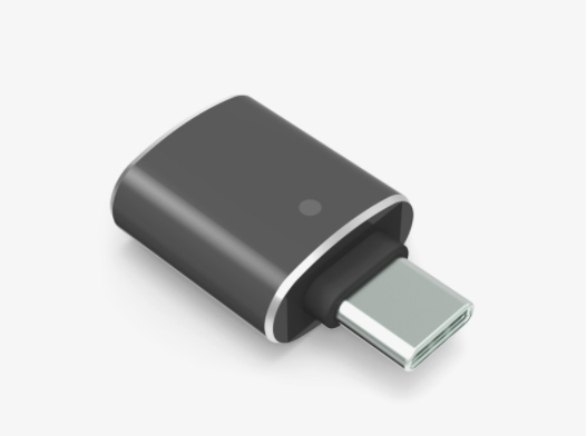 USB to Type-c Adapter (Black)