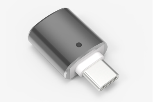 USB to Type-C Adapter (Gray)