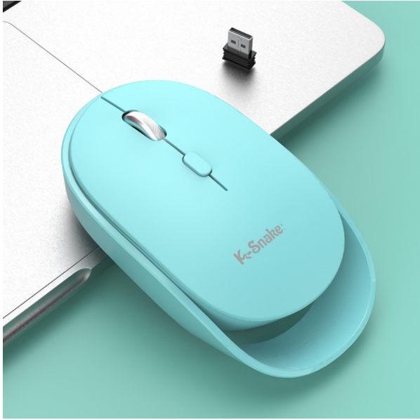 BM800 Bluetooth Mouse 5.1 Dual-mode Wireless Mouse (Blue)