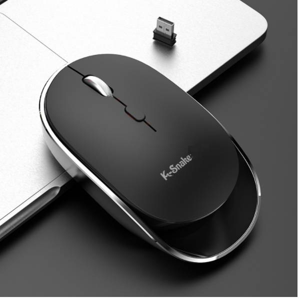 BM800 Bluetooth Mouse 5.1 Dual Mode Wireless Mouse (Black)