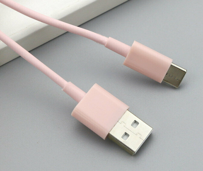 type-c Extended Data Cable, Super Long 3m Boxed Charging Cable(SD-212 type-c Pink)