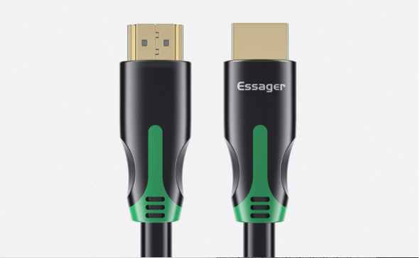 HDMI Male to Male HD Data Cable 4K TV Computer Cable (Black 10M)