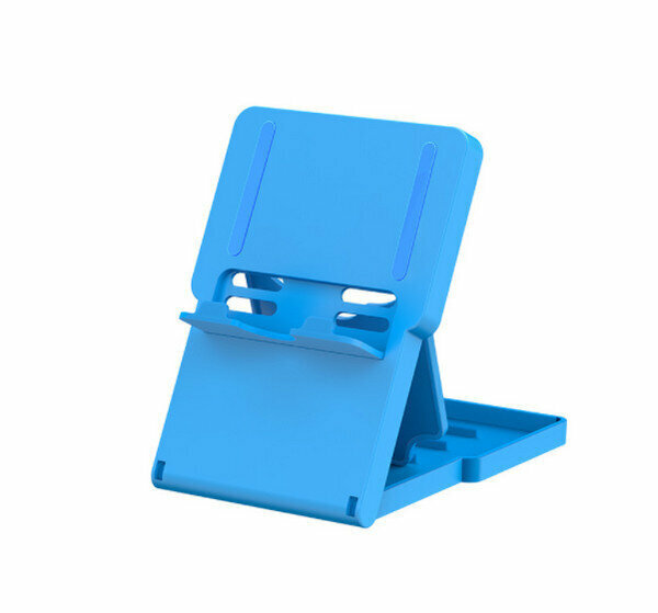 Compatible with Switch OLED Folding Portable Stand - Blue (CH-NS-037) + 1 additional color bracket
