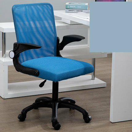 Office chair staff conference chair (upgraded breathable mesh back blue)
