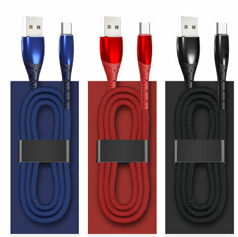TYPE-C data cable is suitable for Honor mobile phones (5A super fast charge-1.2 meters, black)