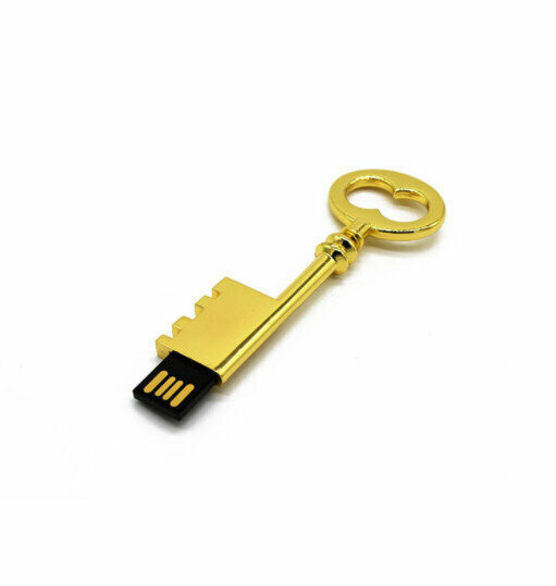 【32GB】Golden Key USB Disk【Color Gold】