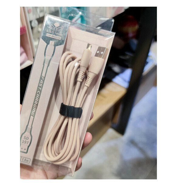 Data cable suitable for Android android extended charging cable (SD-197 Android-Pink)