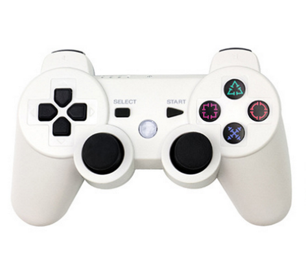 Compatible with PS3 Wireless Bluetooth Game Controller-White