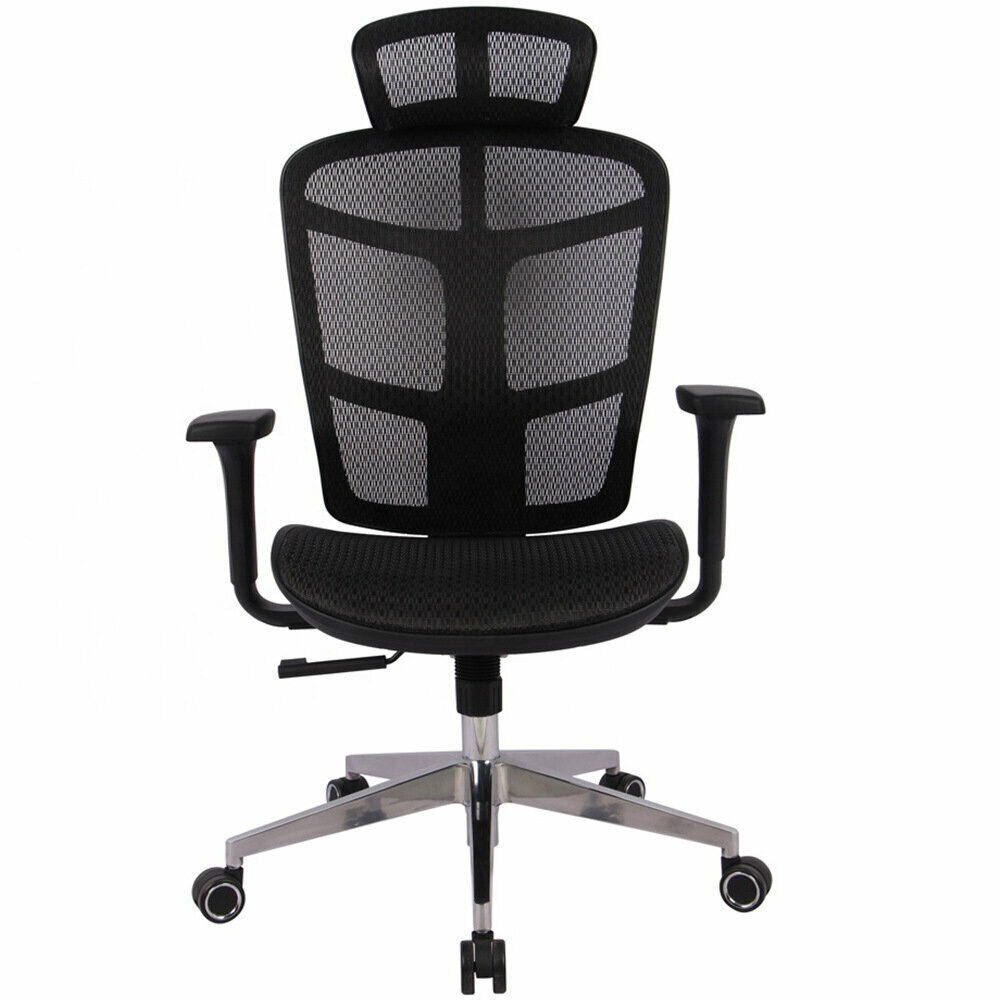 Mesh chair modern minimalist office chair (black)