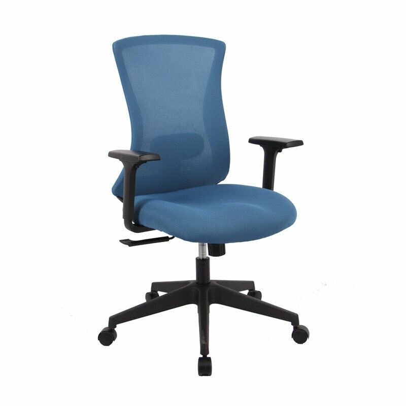 Mesh chair modern minimalist office chair (blue)