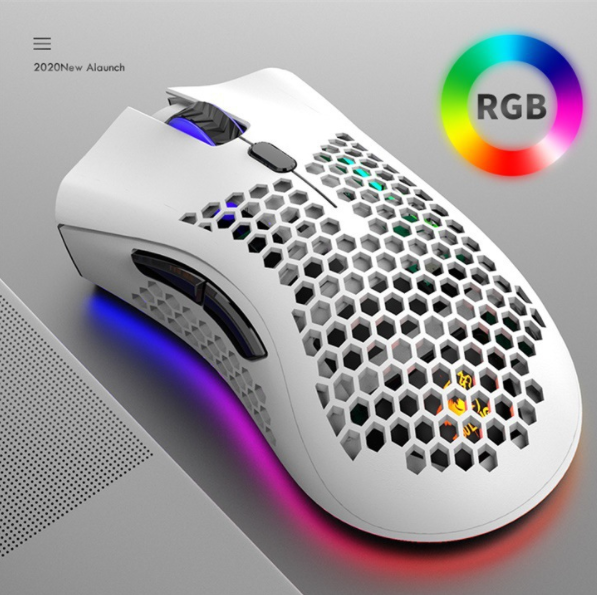 Lightweight wireless gaming mouse (Freewolf X3 white)