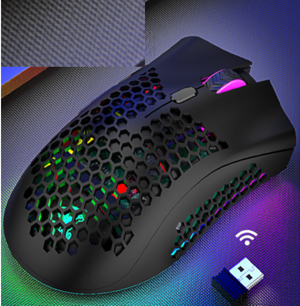 Lightweight wireless gaming mouse (Freewolf X3 black)
