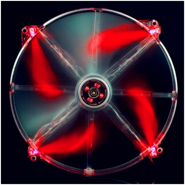 20CM 4LED chassis cooling fan (contact customer service to confirm the color after placing the order)