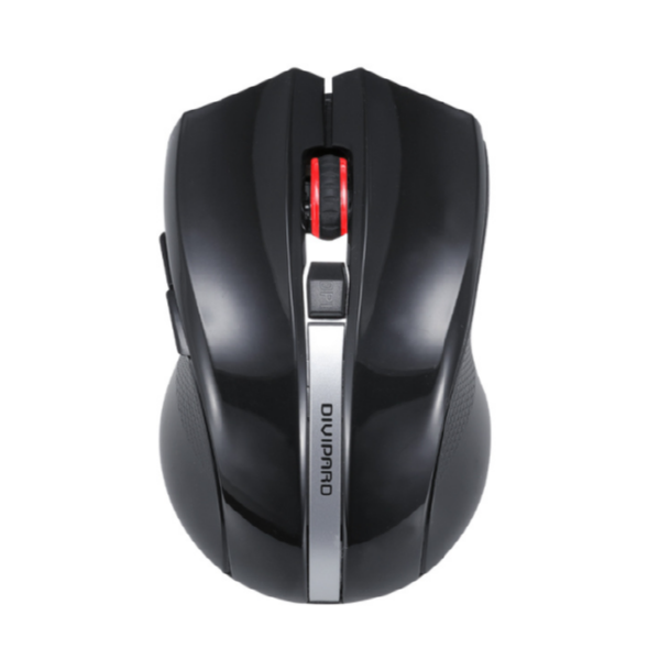 Silent Wireless Mouse for Gaming (Cool Black)