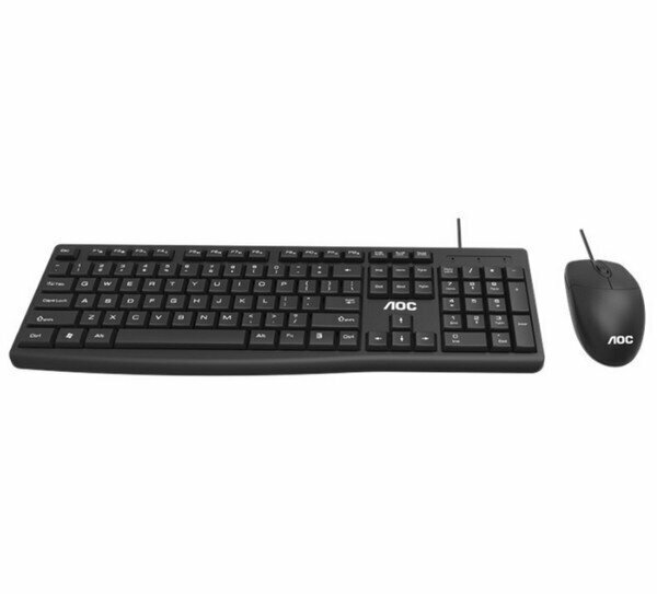 Wired keyboard and mouse set-KM151 black