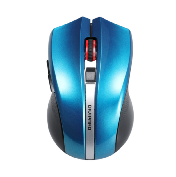 Quiet Wireless Mouse for Gaming (Sapphire Blue)