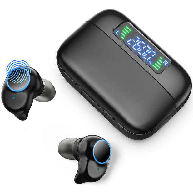 熱推TWS無線藍牙耳機降噪入耳式運動遊戲電競耳機（T3 Plus/2600毫安）
