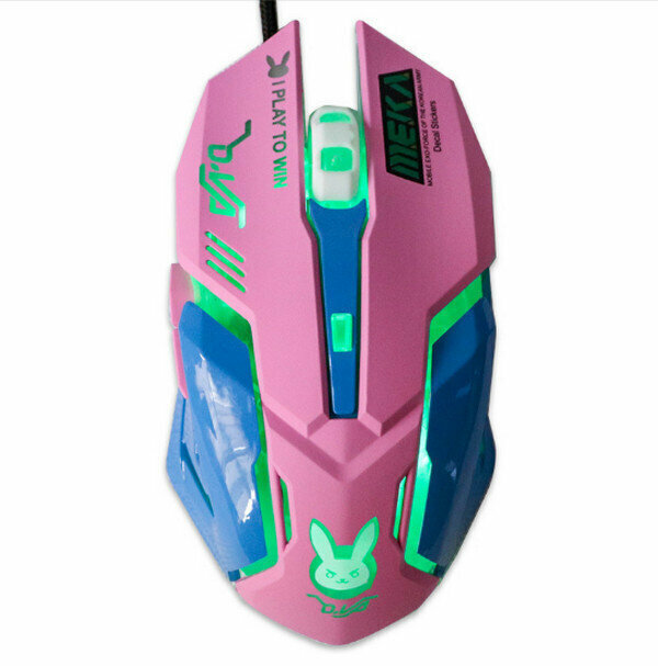 E-Sports Gaming Mouse (VMO-161) - Colorful Silent Wired