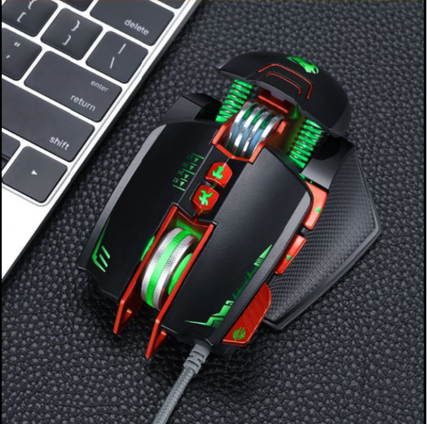 Mechanical gaming mouse (V9 Knight Black)