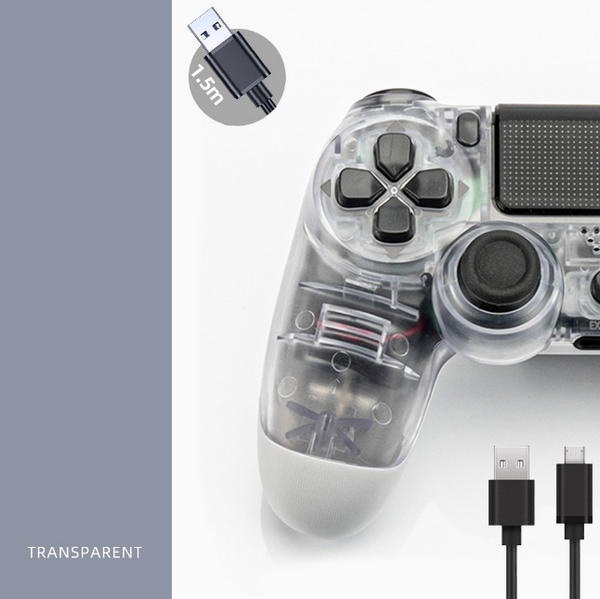 PS4 Wired Gaming Bracelet - Clear White