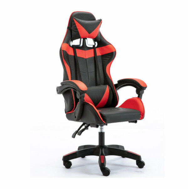 Swivel Lifting Gaming Chair (BUFF Red - Non-Footless Model)