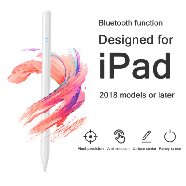 Eraser, photo function, magnetic charging, iPad active capacitive pen, suitable for stylus, Apple original pen