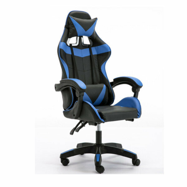 Swivel Lifting Gaming Chair (BUFF Blue-Non-Footresting Model)