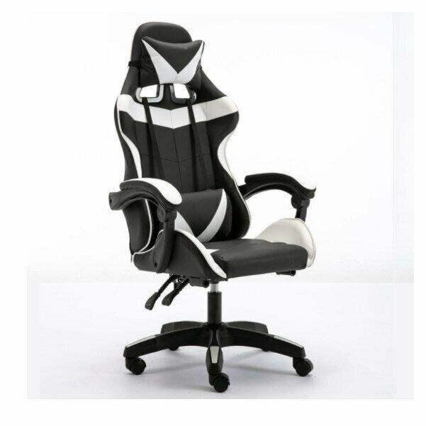 Swivel Lifting Gaming Chair (Ivory - Non-Footrest)