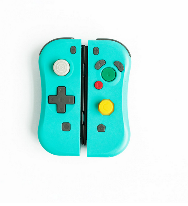 Wireless gaming handset -NS left and right green