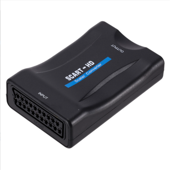 Scart to HDMI Converter 1080P (Bare Metal + USB Cable)