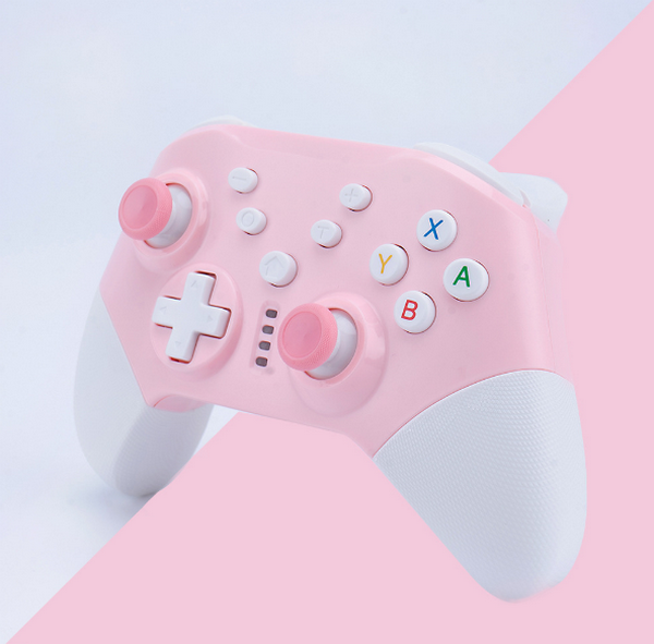 Bluetooth gaming handset - pink
