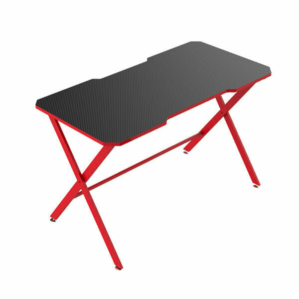 Desktop Double-decker Gaming Table[Single Layer Simple - Red(100*60*75cm)]