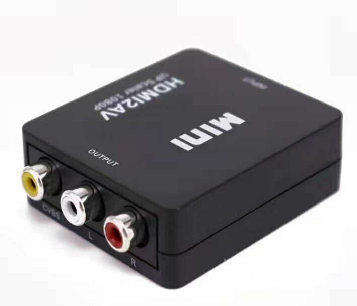 Converter mini adapter (black HDMI to vga)