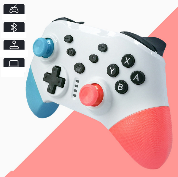 Bluetooth gaming hand - red and blue