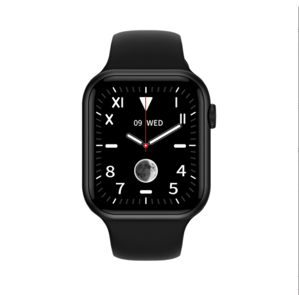 S7 Smart Watch HD7 Bluetooth Call Wireless Charging Sports Band Heart Rate NFC Function (Black)