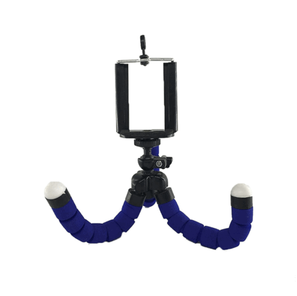 Octopus sponge tripod fixing bracket (blue)