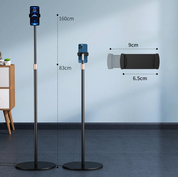 Mobile phone live broadcast stand [(single camera) floor stand]