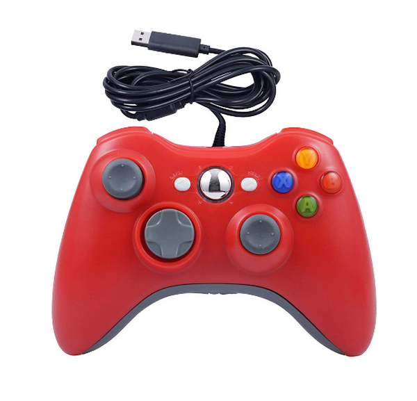 Wired gaming hand - all red