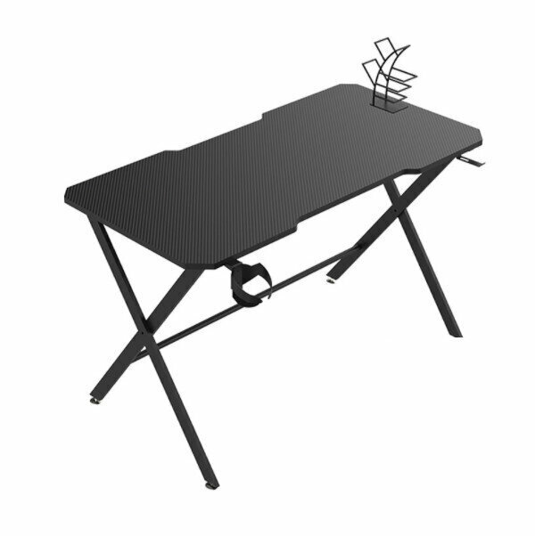 Desktop Double Deck Gaming Table[Single Layer Deluxe - Black(100*60*75cm)]