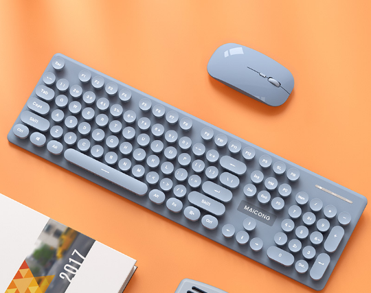 Keyboard & Mouse Set MC New Product (Blue Set/Rechargeable)